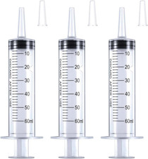 3 Siringhe Da 50 Ml (60 Ml)