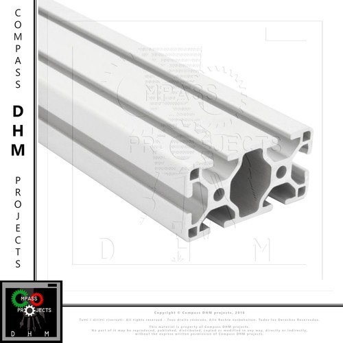 Profilo alluminio 30x60 - in,