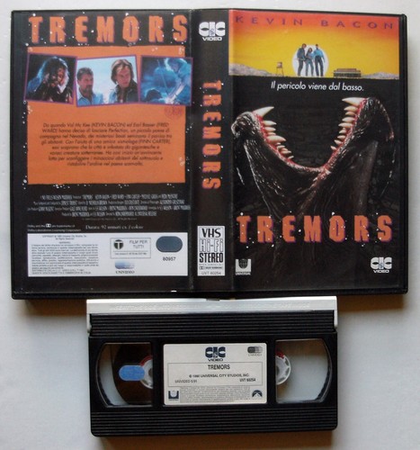 Vhs tremors kevin - tremors,