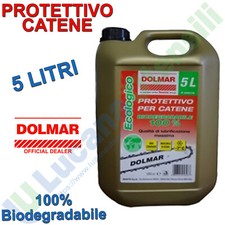 Olio Catena Motosega Protettivo DOLMAR 100% Biodegradabile Ecologico P-30807