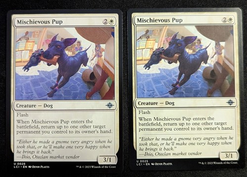 Mtg mischievous pup - mtg,