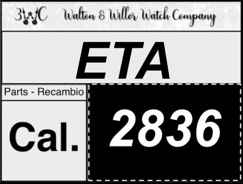 Eta 2836 original parts - original,