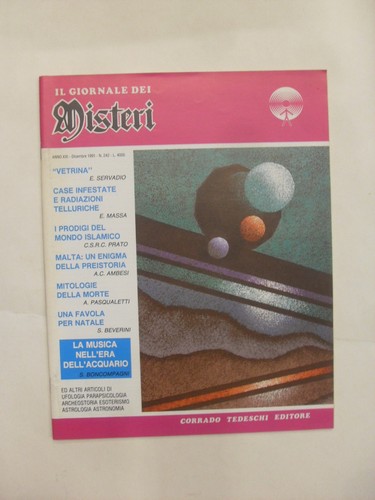 Giornale dei misteri - dei,