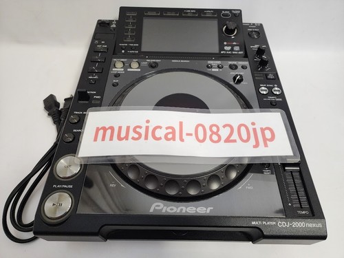 Pioneer cdj 2000 - cdj-2000, nxs