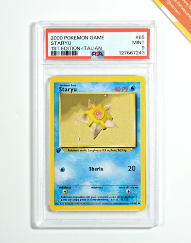 Pokemon psa staryu 65 - psa, 9