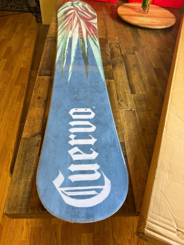 Snowboard 155 blue white - 155, blue/white