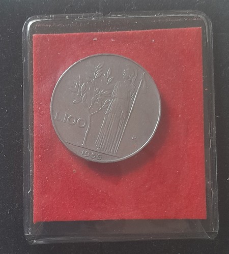100 lire minerva 1955 - minerva,