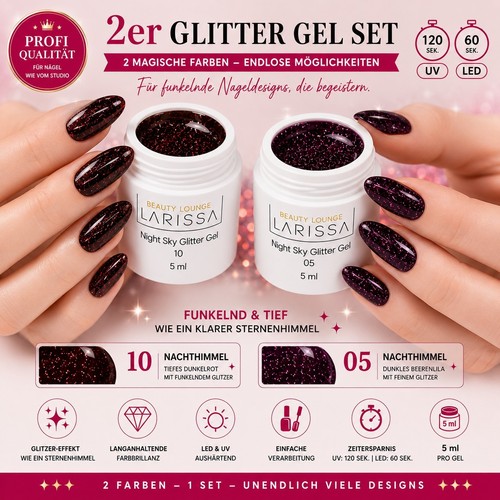 Set night sky - set, gel