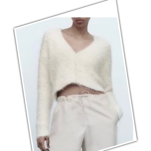Maglione cardigan zara fuzzy - maglione,