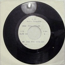 Guerrini Fonografica Test Pressing Musiani Faccia Da Schiaffi 1969 BE/NP5066 7"