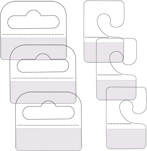 120 pezzi plastica autoadesiva - pezzi,