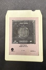 Kraftwerk - Radio-Activity 8-Track Tape! RARE!! TESTED (see Video)