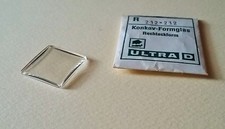 Assortiment 1x VETRO QUADRATO BASE PIANA NOS VINTAGE_ OROLOGI di FORMA  