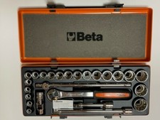 BETA 920/C20 assortimento 20 chiavi bussola poligonali + 5 accessori in cassetta