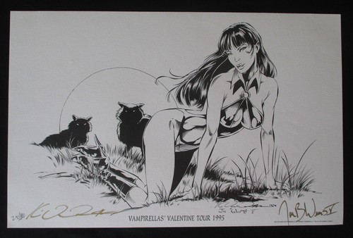 Stampa vampirellas valentine - stampa,