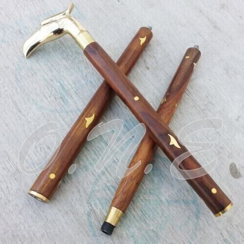 Bastone passeggio ottone - bastone,