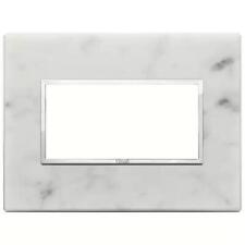 VIMAR EIKON - PLACCA 4M BIANCO DI CARRARA 2165451