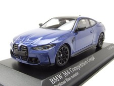 Modellino auto BMW M4 2020 blu