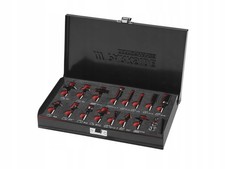Set frese legno 15 pezzi gambo