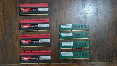 Lotto ram ddr3 - 24, gb