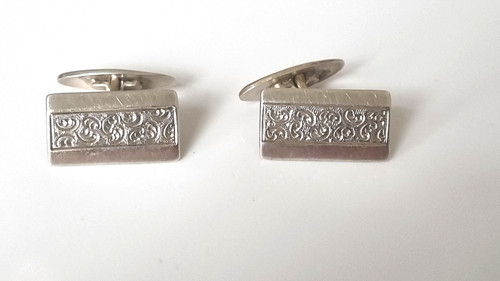 Gemelli eleganti argento - gemelli, in
