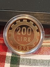 200 LIRE 1998 PROOF DA SERIE