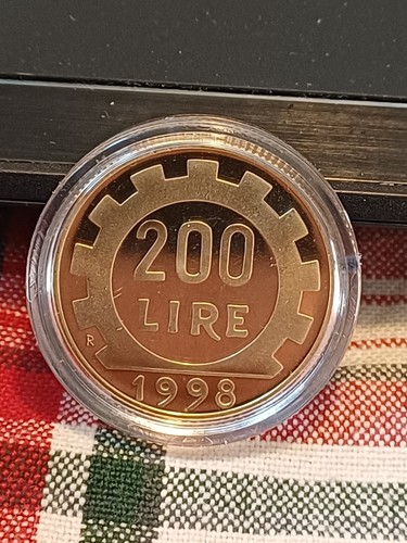 200 lire 1998 proof - 200,