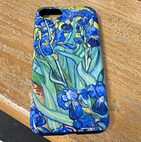 Van gogh iris floral - art, slim