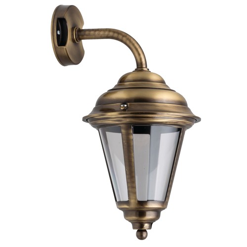 Applique rustico ottone lamia - ottone,