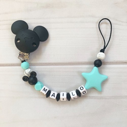 Nuckelkette bow pacifier chain - bow,