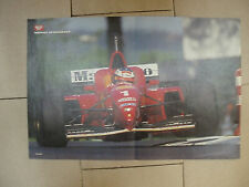 AUTOSPRINT DOPPIO MANIFESTO POSTER MICHAEL SCHUMACHER FERRARI  ANDREA MONTERMINI