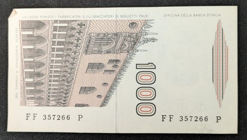 Banconota 1000 mille - mille, lire