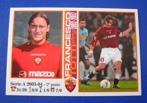 Figurina francesco totti - figurina,