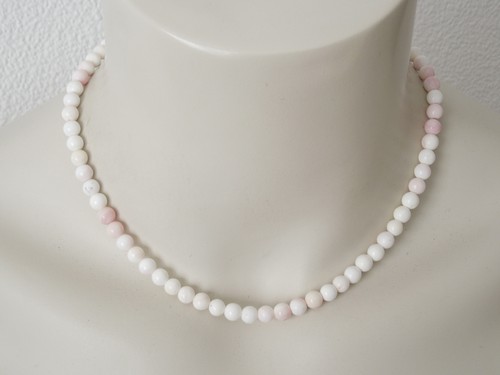 Collana con palline - con, corallo