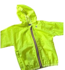 Kway bambino Giallo Fluo come
