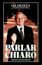 PARLAR CHIARO - LEE IACOCCA - SPERLING 1989 - OUTLET DEL LIBRO