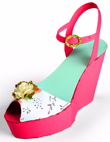 Scatola per scarpe - con, zeppa