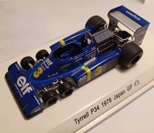 1/43 REVE COLLECTION R70026 TYRRELL P34 JAPAN GP 1976 #3 JODY SCHECKTER