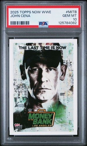 2025 topps now wwe john - 2025,