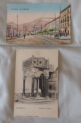 Cartoline salerno corso - cartoline, f/p-salerno-corso