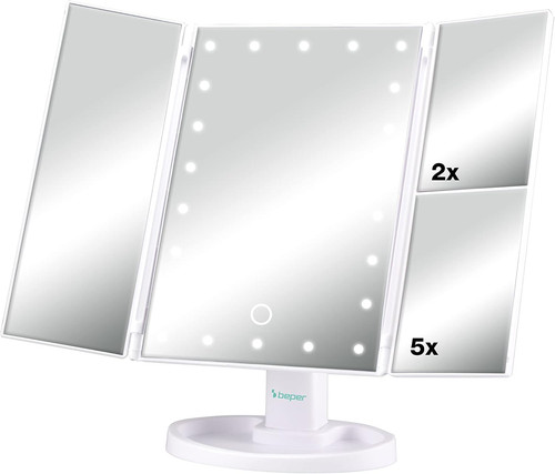 P302vis050 specchio con luci - con,