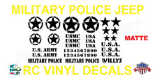 MILITARY POLICE ARMY RC JEEP