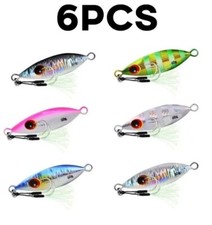 KIT 6 METAL JIG MINNOW