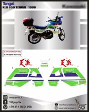 KLR 650 TENGAI 1991  ADESIVI ADHESIVES GRAFICHE STICKERS DECALS