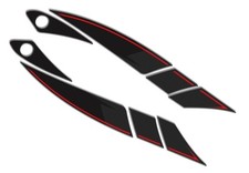ADESIVI LATERALI MOTO 3D