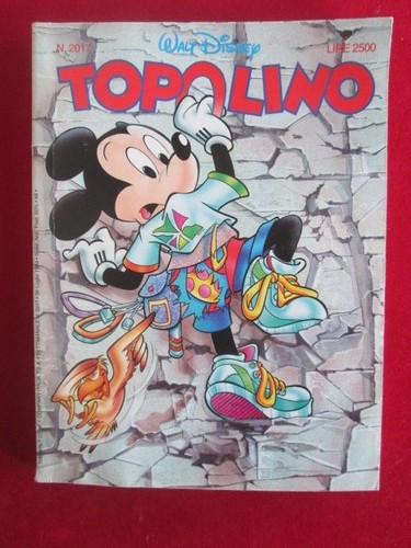 Topolino 2017 disney - 2017, [sc40]