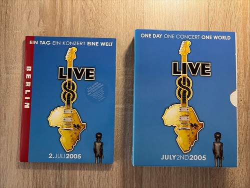 Live aid 2005 dvd box - 4, dvd-box