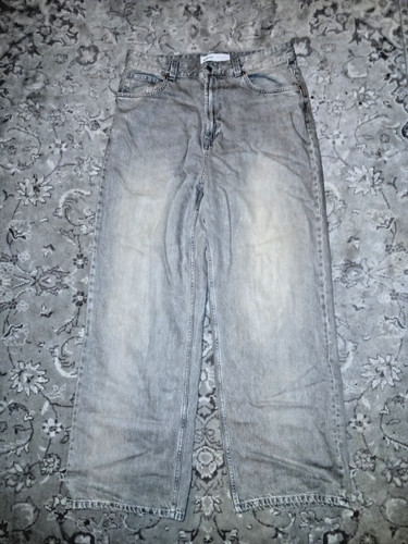 Jeans bershka baggy grigio - jeans,