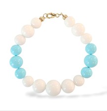 Bracciale con sfere in pasta