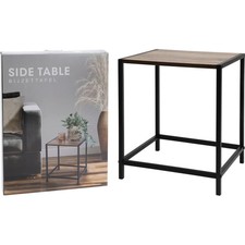 TAVOLINO IN METALLO cm. 32 x 28,5 x h.37